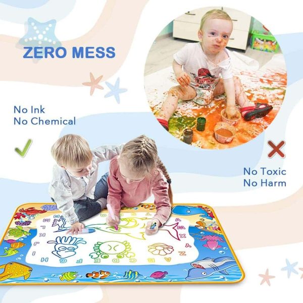 Magic Water Doodle Mat: Colorful Kids Art Toy - Image 3
