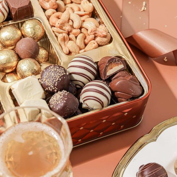 Gourmet Snack Basket: Candy Nuts Holiday Gift - Image 3