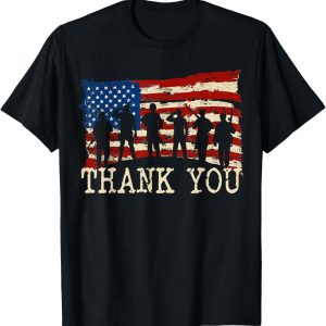 Veteran Pride Patriotic American Flag T-shirt