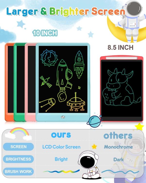 Flueston Kid's Colorful Lcd Doodle Tablet Gift - Image 3