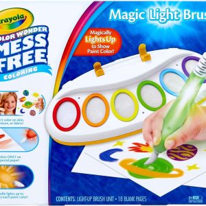 Crayola Mess Free Light Brush Kids Painting Toy