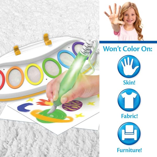 Crayola Mess Free Light Brush Kids Painting Toy - Image 2