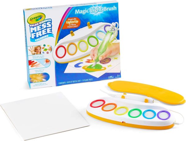Crayola Mess Free Light Brush Kids Painting Toy - Image 3