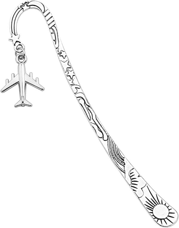 Aktap Airplane Bookmarks Travel Gift Book Jewelry