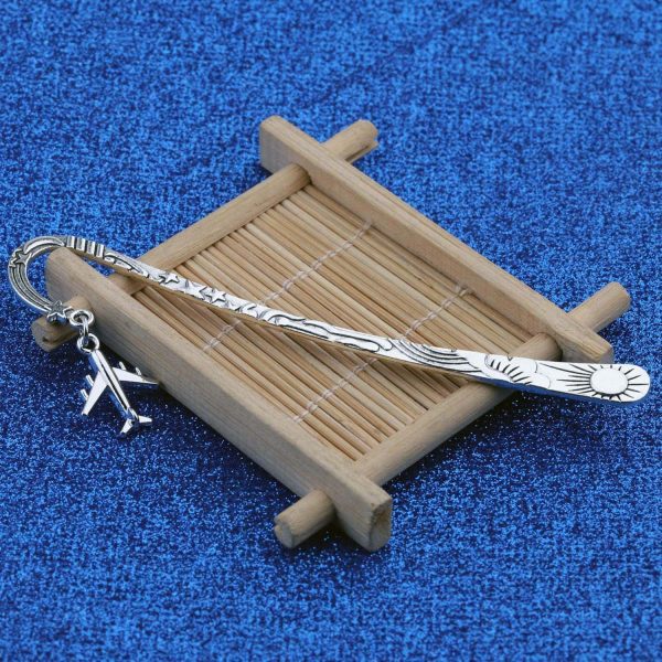 Aktap Airplane Bookmarks Travel Gift Book Jewelry - Image 2