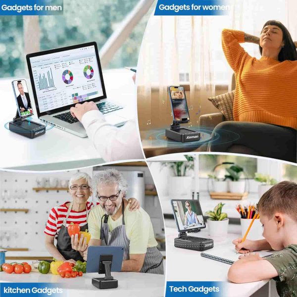 Bluetooth Speaker Phone Stand: Wireless, Anti-slip, Hd Sound - Image 3