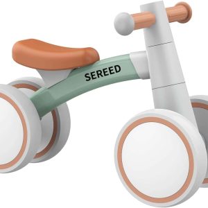 Sereed Toddler Balance Bike 4-wheel First Birthday Gift