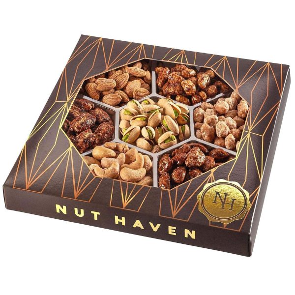 Gourmet Nuts Basket: Sweet & Roasted Assortment - Image 2