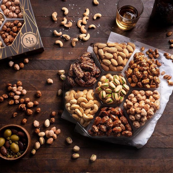 Gourmet Nuts Basket: Sweet & Roasted Assortment - Image 3