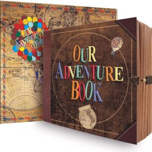 Jimbon Retro Adventure Scrapbook Album Journal Gift