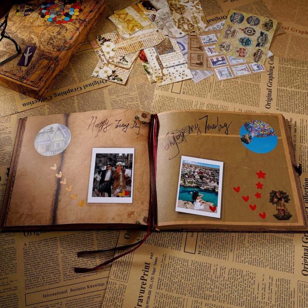 Jimbon Retro Adventure Scrapbook Album Journal Gift - Image 2