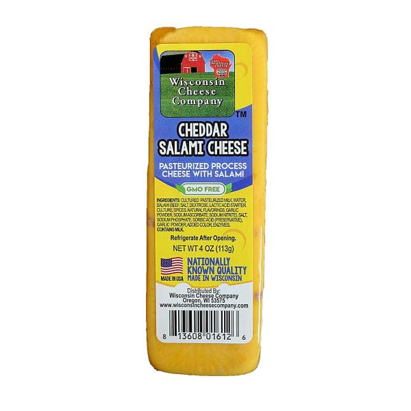 Wisconsin Cheese Variety Pack: Cheddar, Gouda, Salami - Image 2