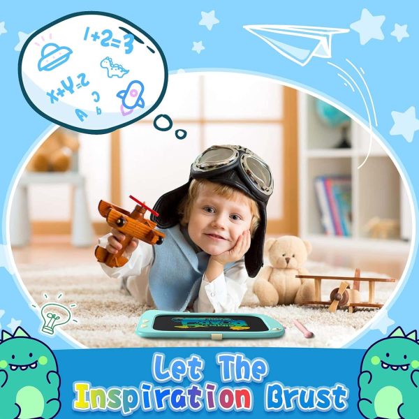 Orsen Dinosaur Doodle Tablet Gift Kids 2-7 - Image 2