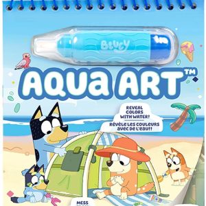 Bluey Aqua Art Reusable No-mess Water Reveal Set