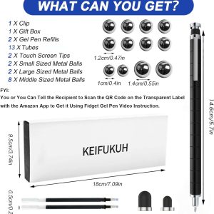 Cool Fidget Gel Pens Funny Gifts Adults Kids