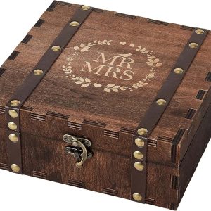 Aw Bridal Wedding Memory Box Wood Keepsake Gift