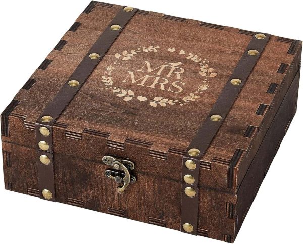 Aw Bridal Wedding Memory Box Wood Keepsake Gift