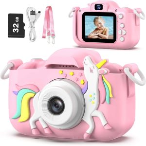Goopow Kids Digital Camera - Cute Gift With 32g Sd Card