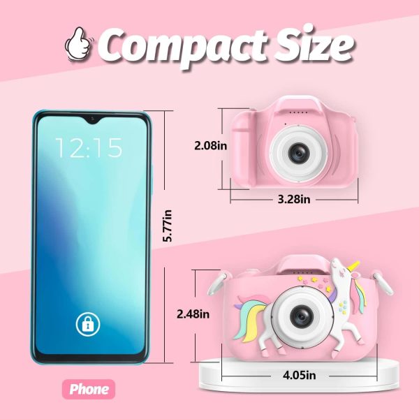 Goopow Kids Digital Camera - Cute Gift With 32g Sd Card - Image 2