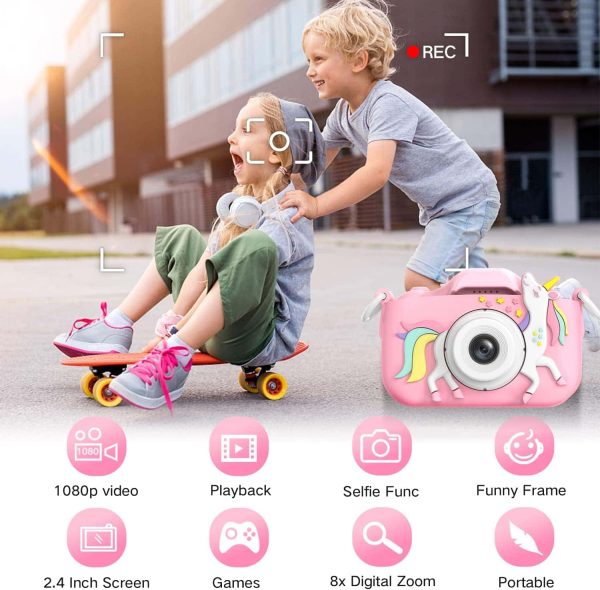 Goopow Kids Digital Camera - Cute Gift With 32g Sd Card - Image 3