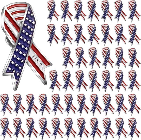 Veteran Day Patriotic Usa Flag Lapel Pins Bulk