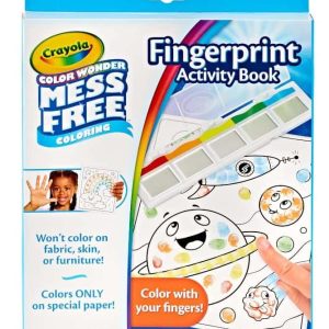 Mess-free Crayola Fingerprint Ink Set Toddler Travel Gift