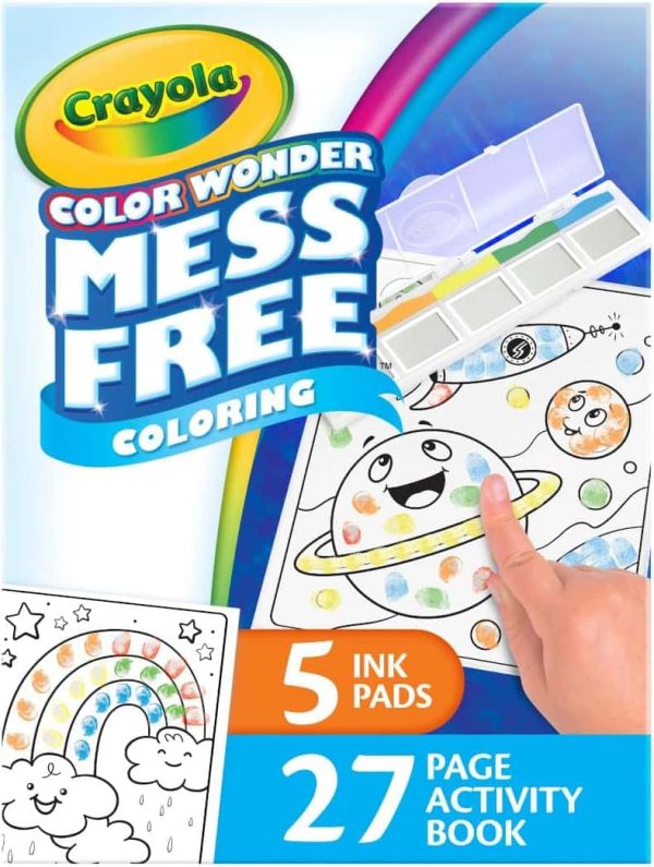 Mess-free Crayola Fingerprint Ink Set Toddler Travel Gift - Image 2