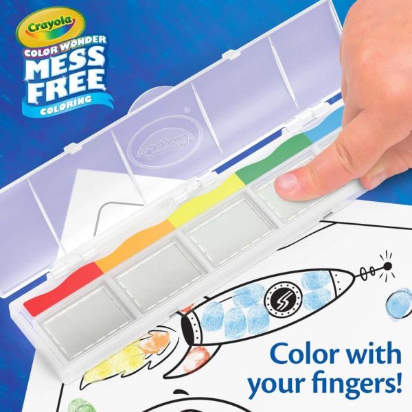 Mess-free Crayola Fingerprint Ink Set Toddler Travel Gift - Image 3