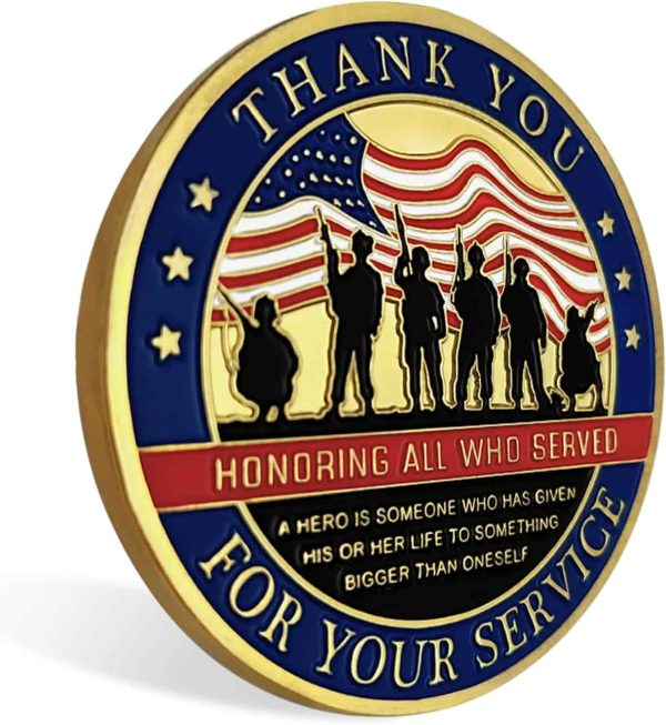 Veterans Challenge Coin: Military Retirement Gift - Image 2