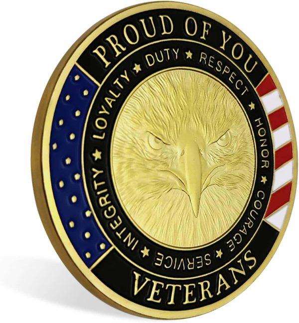 Veterans Challenge Coin: Military Retirement Gift - Image 3