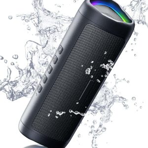 Portable Bluetooth Speaker, Hd Sound, Waterproof, 20h Playtime