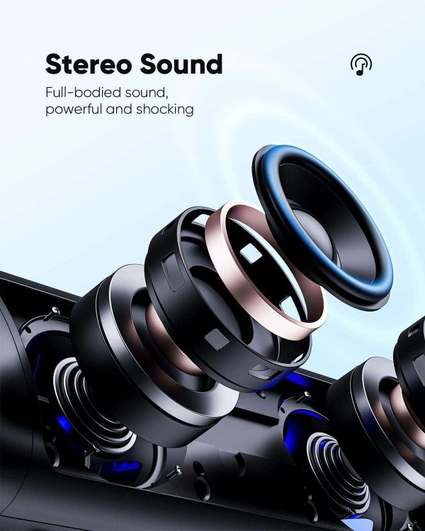 Portable Bluetooth Speaker, Hd Sound, Waterproof, 20h Playtime - Image 2