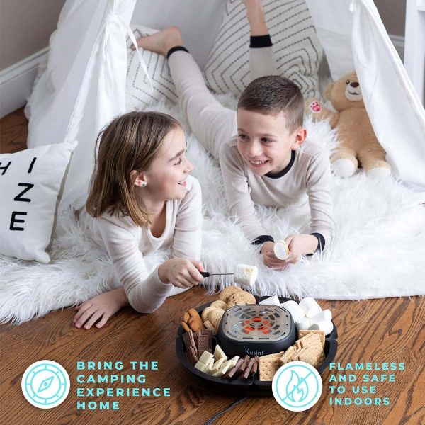 Flameless Electric S'mores Maker Gift Set - Image 3