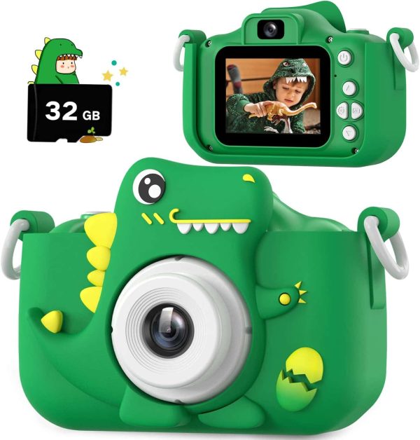 Hd Dinosaur Kids Camera: Cute Toddler Gift
