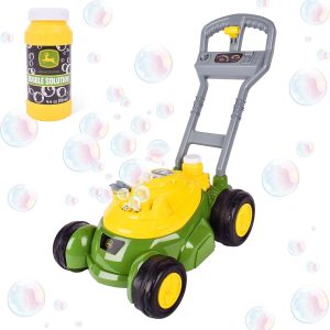 John Deere Toddler Bubble Mower Toy Outdoor Indoor