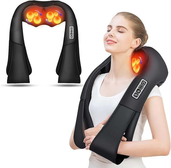Aerlang Shiatsu 4d Electric Heated Neck Back Massager