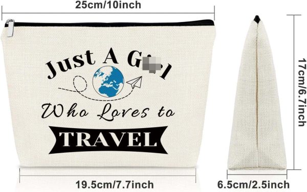 Sazuwu Women's Adventure Travel Makeup Bag - Image 3