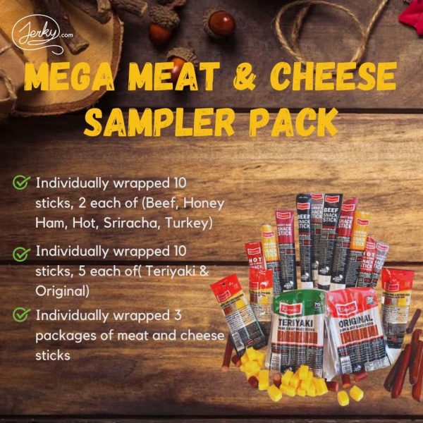 Meat Cheese Snack Pack Gluten-free Healthy Variety - Image 2