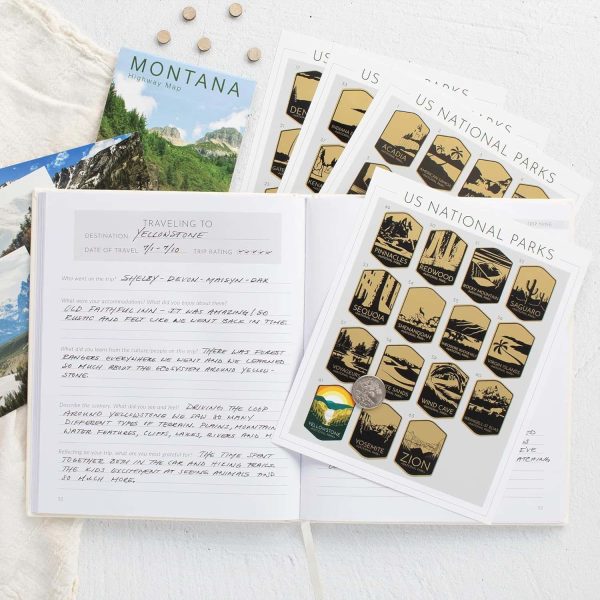 Beautiful Linen Travel Journal Gift For Women - Image 2
