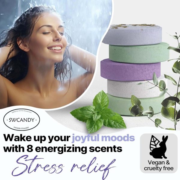 Shower Steamers Aromatherapy Relaxation Bath Bombs - Image 3