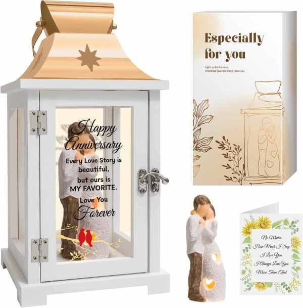 Romantic Anniversary Lantern Gift: Couples, Women, Men