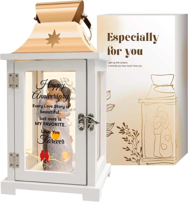 Romantic Anniversary Lantern Gift: Couples, Women, Men - Image 2