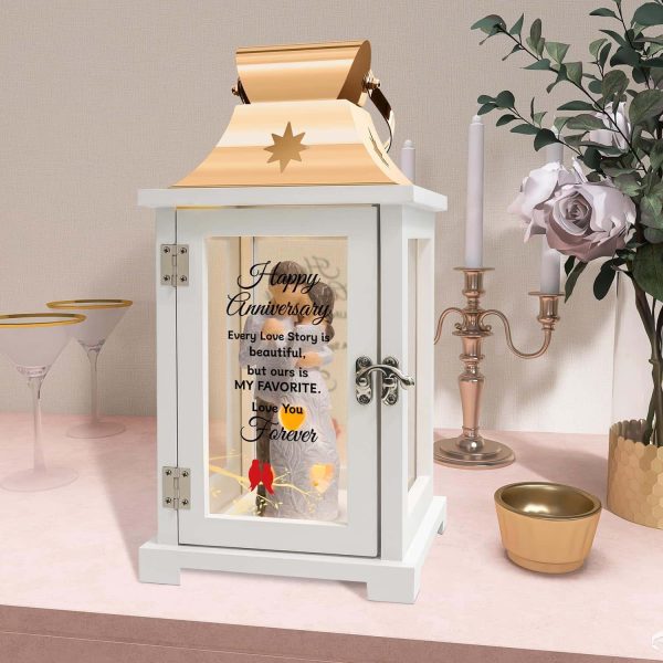 Romantic Anniversary Lantern Gift: Couples, Women, Men - Image 3
