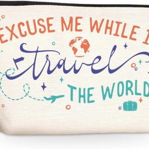 Funny Travel Makeup Bag Gift For Women Travelers