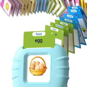 Talking Flash Cards Toddler Language Montessori Autism Sensory
