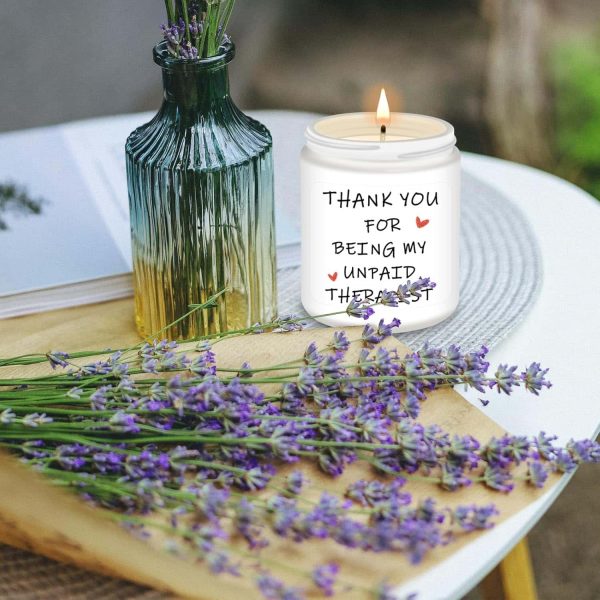 Best Friend Women Gift Funny Coworker Appreciation Candle - Image 2