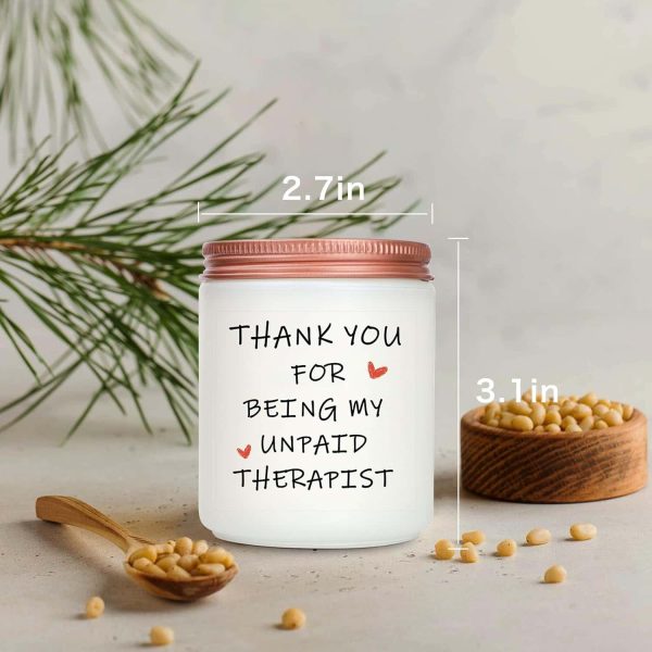 Best Friend Women Gift Funny Coworker Appreciation Candle - Image 3