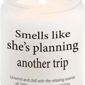 Travel Gifts Women Scented Candle Vacation Essentials