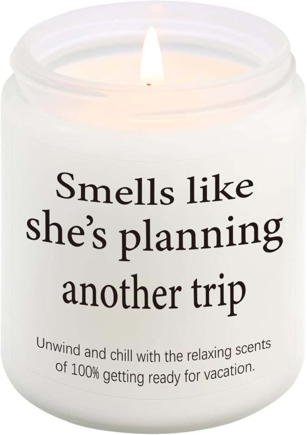 Travel Gifts Women Scented Candle Vacation Essentials