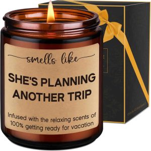 Leado Travel Candles: Funny Gifts For Women & Travelers